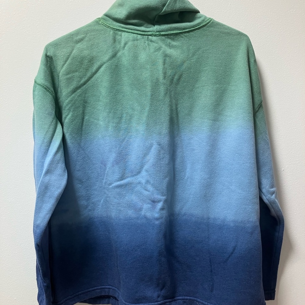 Chaps Ombre Funnel Neck Top